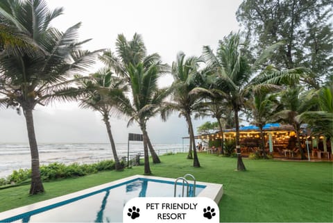 Restaurant/places to eat, Beach, Pool view, Sea view