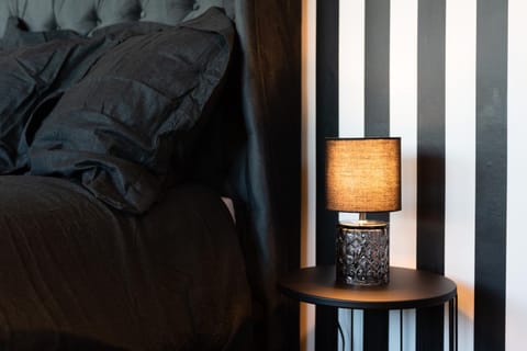 Bed, Decorative detail, Bedroom