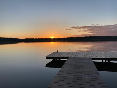 Natural landscape, Lake view, Sunset