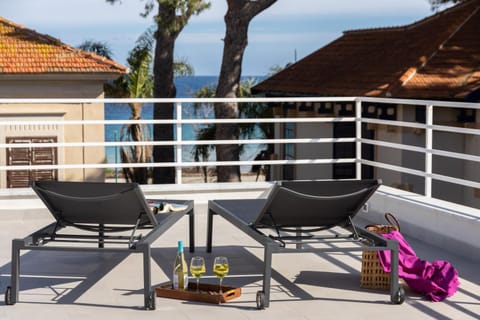 Balcony/Terrace, City view, Sea view