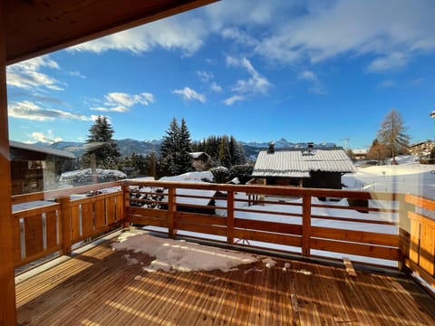 Day, Winter, View (from property/room), Balcony/Terrace, Mountain view