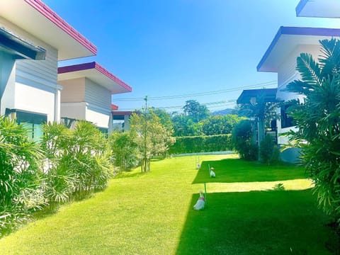 Property building, Day, Garden view
