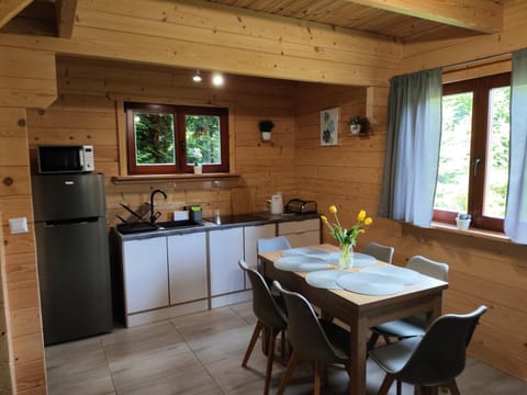 Domki nad Stawem w Rynie House in Lithuania