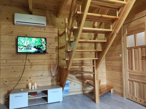 Domki nad Stawem w Rynie House in Lithuania