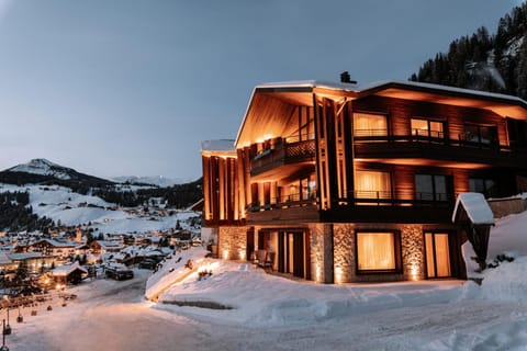 Property building, Natural landscape, Winter, Mountain view