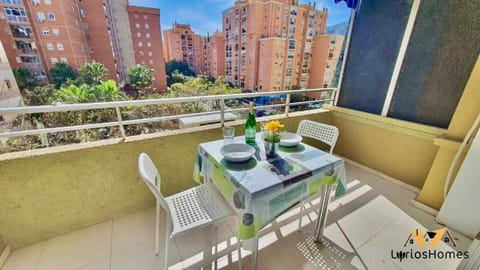 Property building, Day, View (from property/room), Balcony/Terrace, Dining area