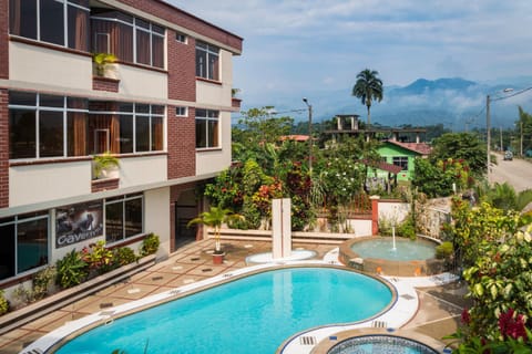 Bird's eye view, Balcony/Terrace, Mountain view, Pool view