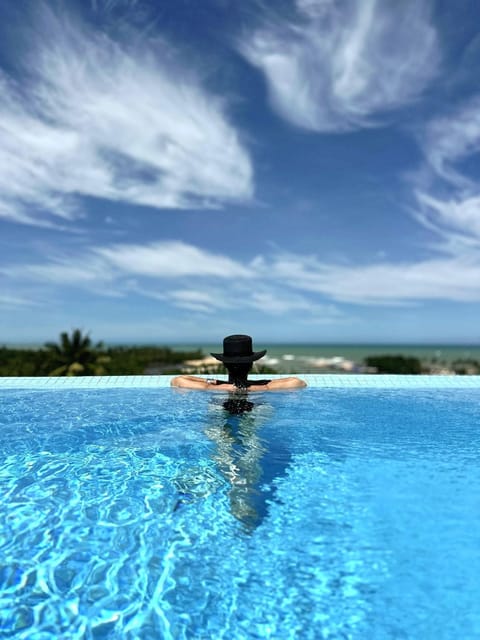 Natural landscape, Pool view, Sea view, Swimming pool