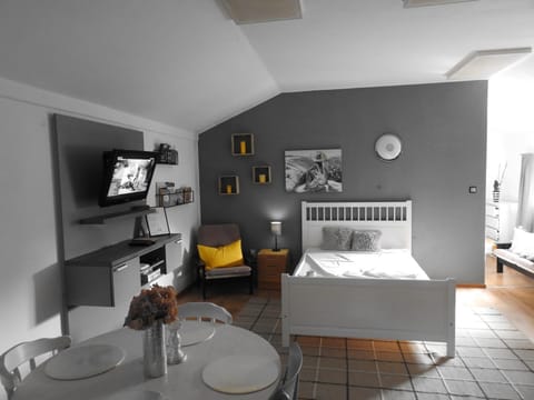 Living room, Bedroom