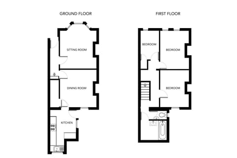Fantastic, Spacious 3 Bedroom House With Garden House in Bath