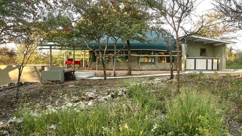 Property building, Patio