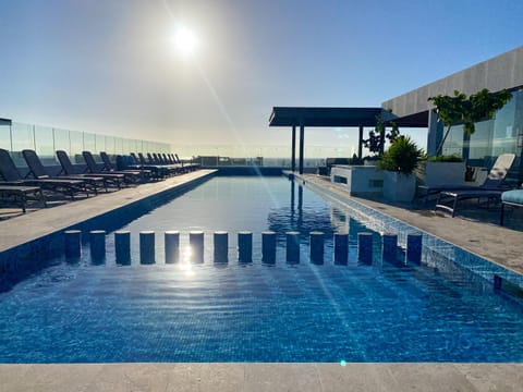 Pool view, Swimming pool