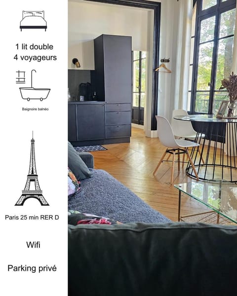 L'ile Des Prevots Apartment in Île-de-France