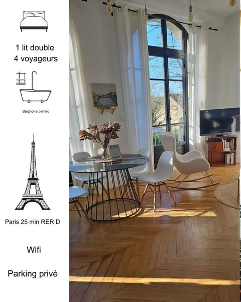 L'ile Des Prevots Apartment in Île-de-France