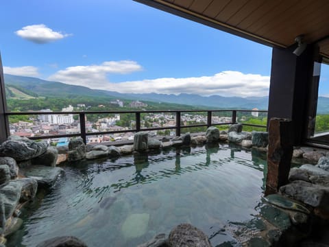 Hot Spring Bath, Open Air Bath, Public Bath