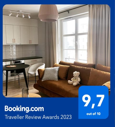 Kitchen or kitchenette, Living room, Certificate/Award