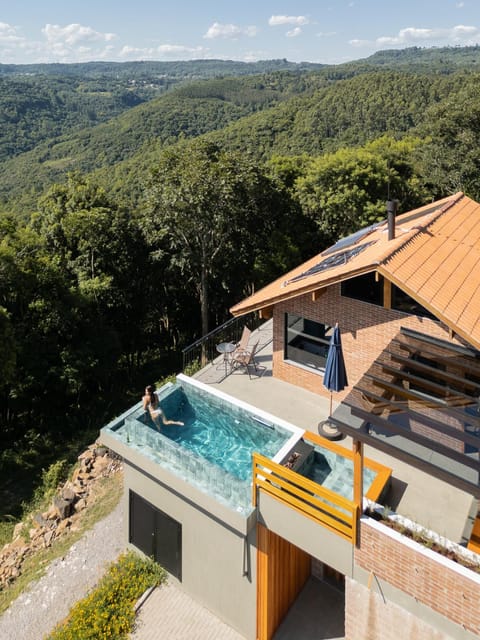 Day, Natural landscape, Mountain view, Pool view, sunbed