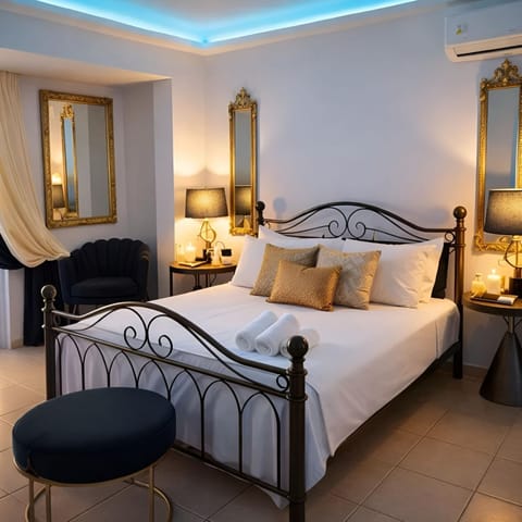 Bed, View (from property/room), Decorative detail