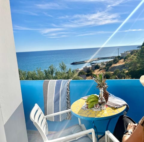Patio, Natural landscape, View (from property/room), Balcony/Terrace, Balcony/Terrace, Sea view