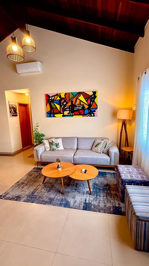 Living room, air conditioner