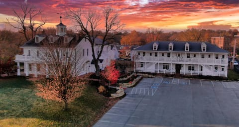 Property building, Sunset