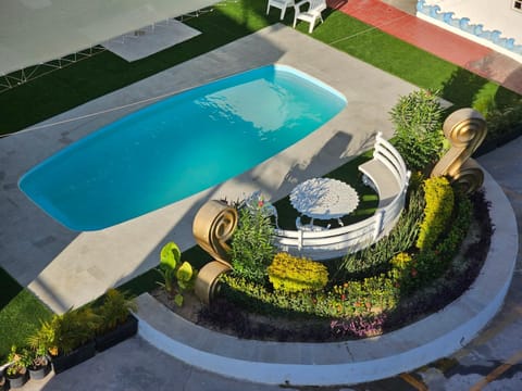 Day, Garden, Garden view, Pool view, Swimming pool, sunbed