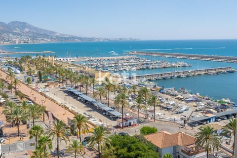Natural landscape, Bird's eye view, Beach, City view