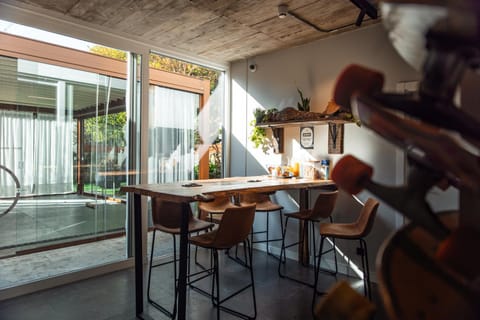 Patio, Kitchen or kitchenette, Seating area, Dining area, Communal kitchen