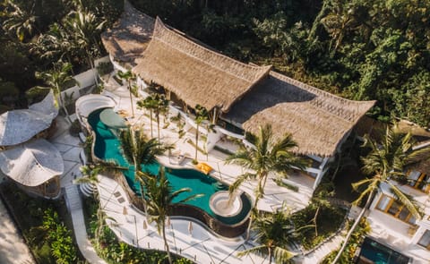 Bird's eye view, Pool view