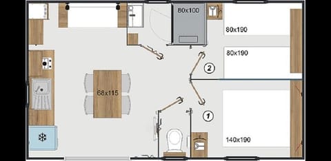 Camping l'Oso Campground/ 
RV Resort in Porto-Vecchio