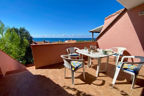 Balcony/Terrace, Dining area, Sea view