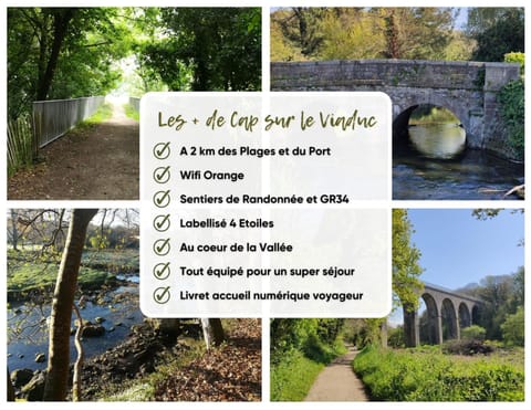 Cap sur le Viaduc House in Finistere