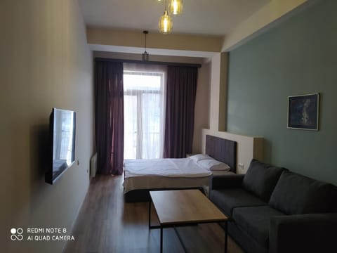 Photo of the whole room, Seating area