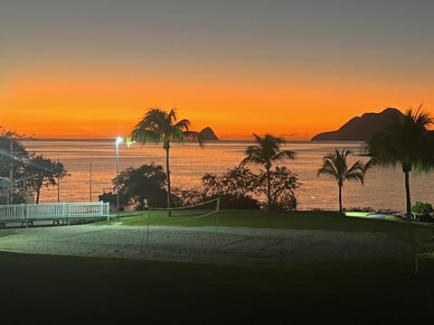 Natural landscape, Sea view, Sunset