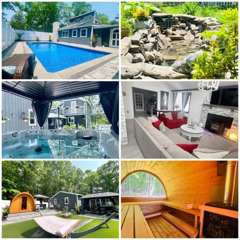 Hot Tub, Hot Tub, Sauna, Sauna, Pool view, Swimming pool, Sunrise, Sunset, sunbed, sunbed, laundry, laundry