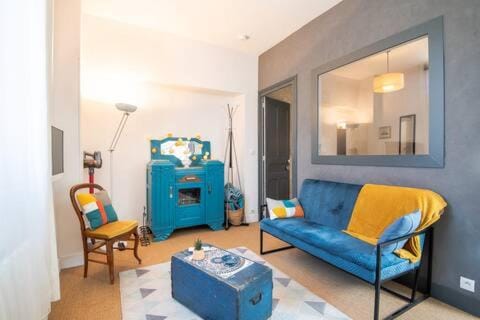 «AU VINCI BLEU» Cosy - Centre-ville Amboise Apartment in Amboise