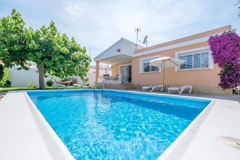 Property building, Living room, Swimming pool