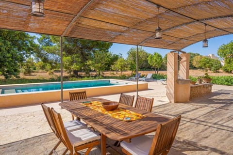 Patio, Pool view