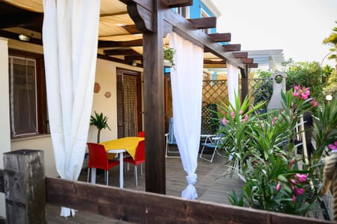 Property building, Patio