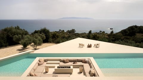 Pool view, Sea view, Swimming pool