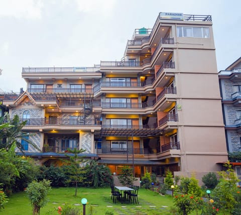 Property building, Garden, Garden view