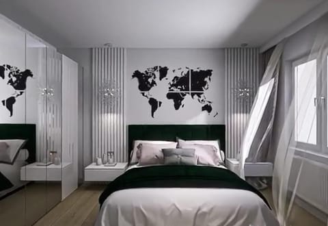Bed, Bedroom