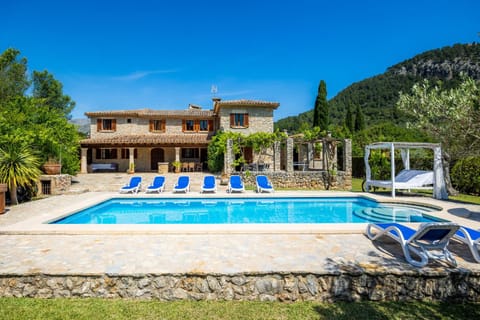 Property building, Living room, Swimming pool