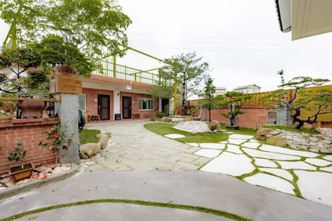 Property building, Patio