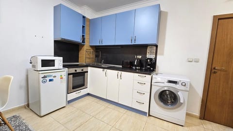 Living room, kitchen