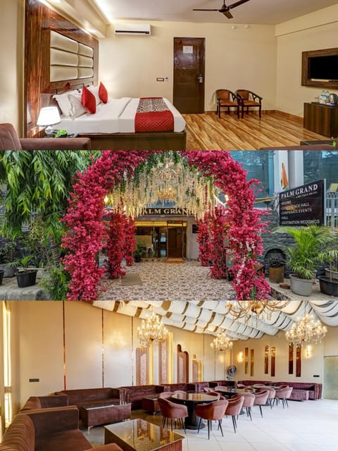 Restaurant/places to eat, Bed, Living room, Photo of the whole room, Banquet/Function facilities, Seating area, Bedroom