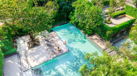 Bird's eye view, Pool view, Swimming pool