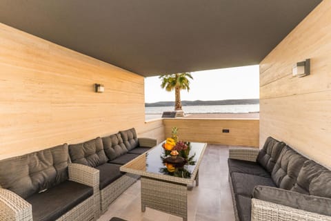 Patio, Balcony/Terrace, Seating area, Sea view
