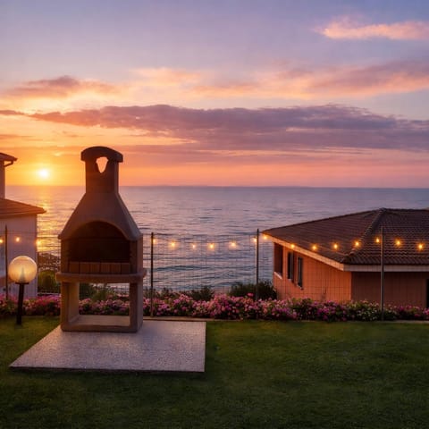 BBQ facilities, Garden, Garden view, Sea view