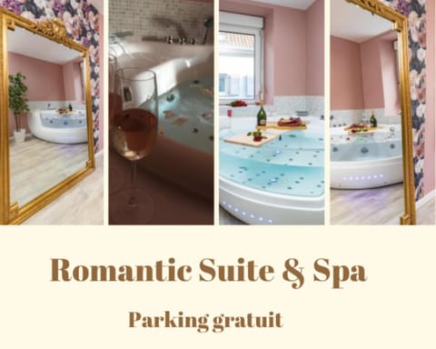 @Romantic Suite & Spa @Jacuzzi @ Parking gratuit @ Apartment in Mulhouse